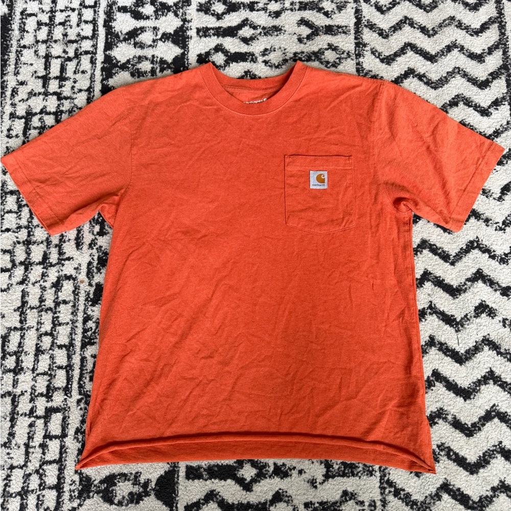 Carhartt Orange Long Sleeve Tee